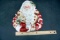 Fitz and Floyd Santa Canape Plate