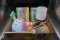 Helmet, Tongs, Books, Lamp, Command Strips, Etc.