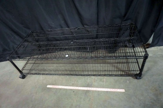 Wired Rack on Wheels