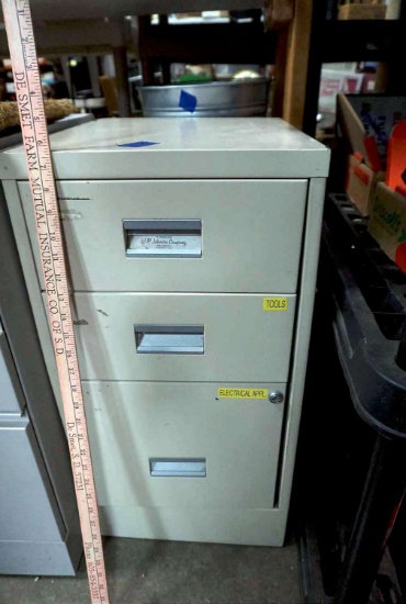 3-Drawer File Cabinet