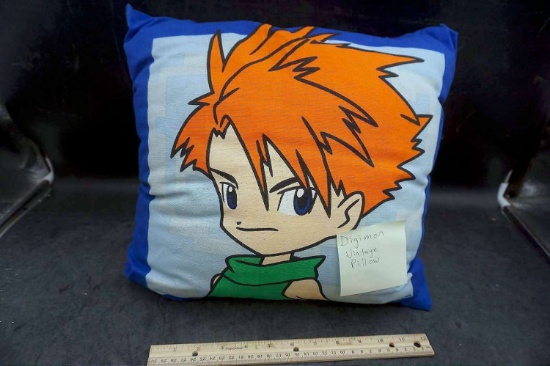 Digimon Vintage Pillow