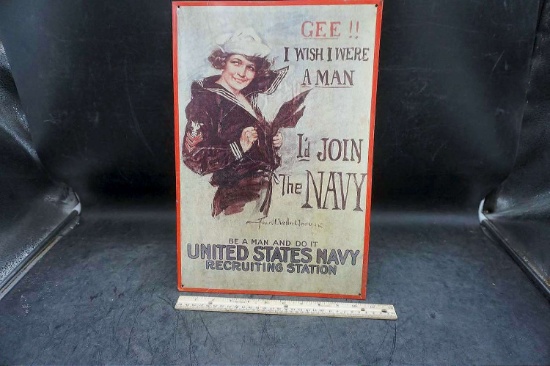 "Gee I Wish I Were A Man - I'd Join The Navy"