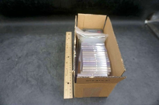 Box of Plastic Card Protectors