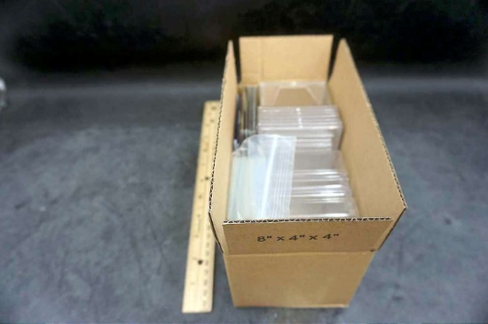 Box of Plastic Card Protectors