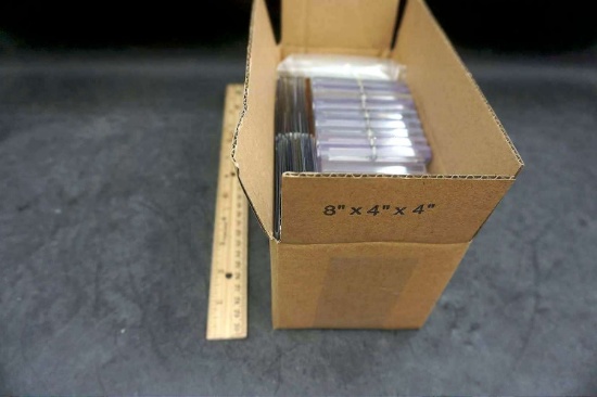 Box of Plastic Card Protectors