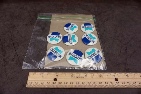 McCarthy Buttons (8)
