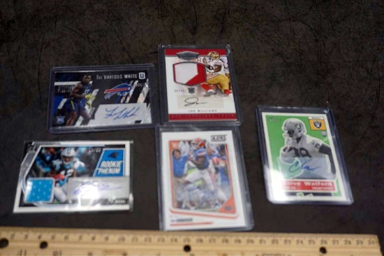 Clive Walford,Tre'Davious White, Joe Williams & More Sports Cards