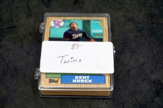 87' Twins Cards