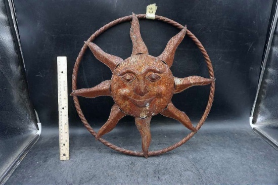 Metal Hanging Sun