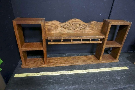 Wooden Shelving Unit