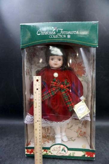 Christmas Treasures Collection Doll