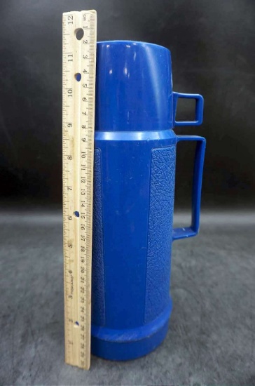 Blue Thermos