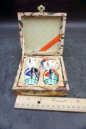 Oriental Figurines in Box