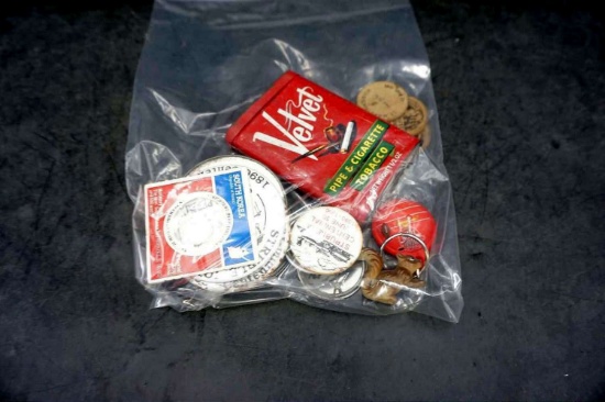 Advertising Pieces and Buttons