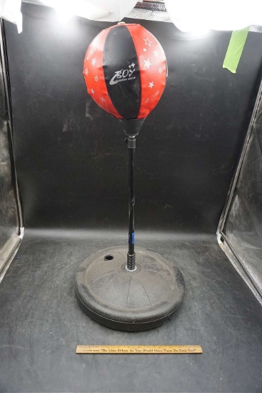 Punching Bag on Stand - Boy Flashing Enter