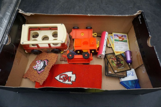 KC Headband, PokÃ©mon Cards & Assorted Toys