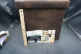 Collapsible Storage Ottoman ( Mainstays)