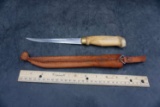 Filet Knife & Sheath by J. Marttiini