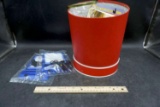 Vase, Bucket & Books
