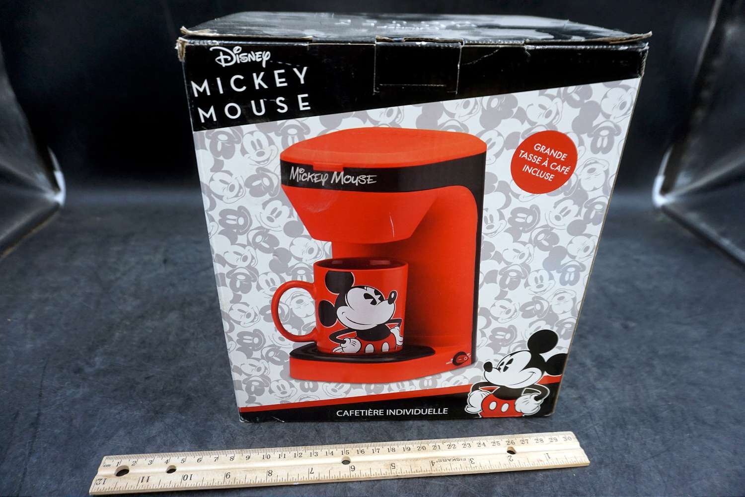 DISNEY MICKEY MOUSE SINGLE SERVE COFFEE MAKER-BRAND NEW