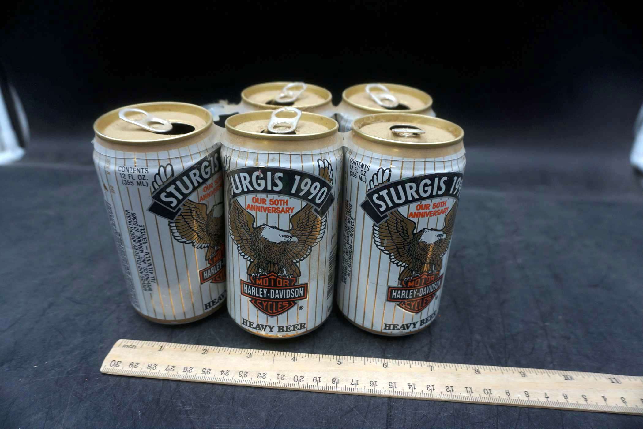 sturgis-1990-harley-davidson-beer-cans-proxibid