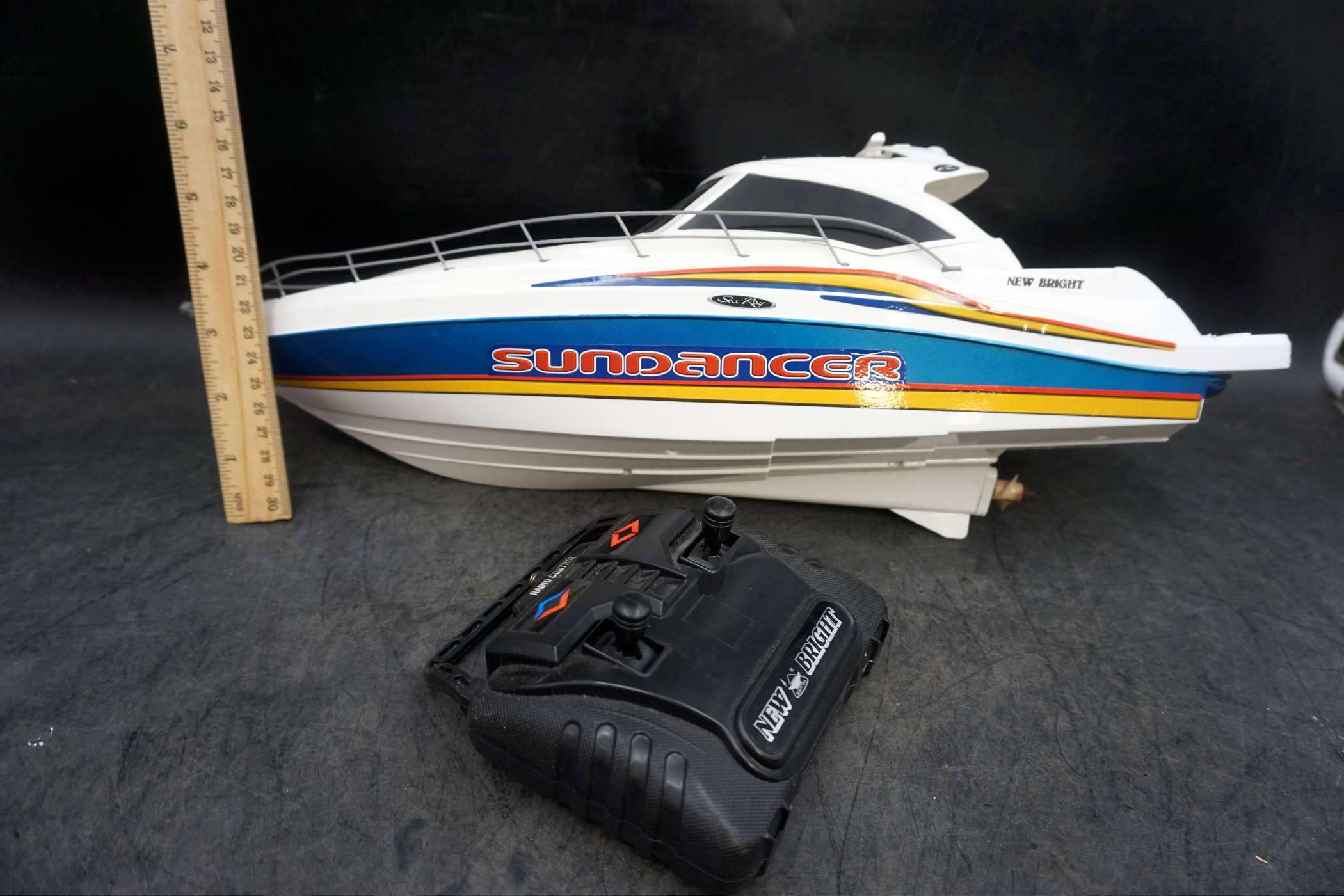 New bright rc linux boat