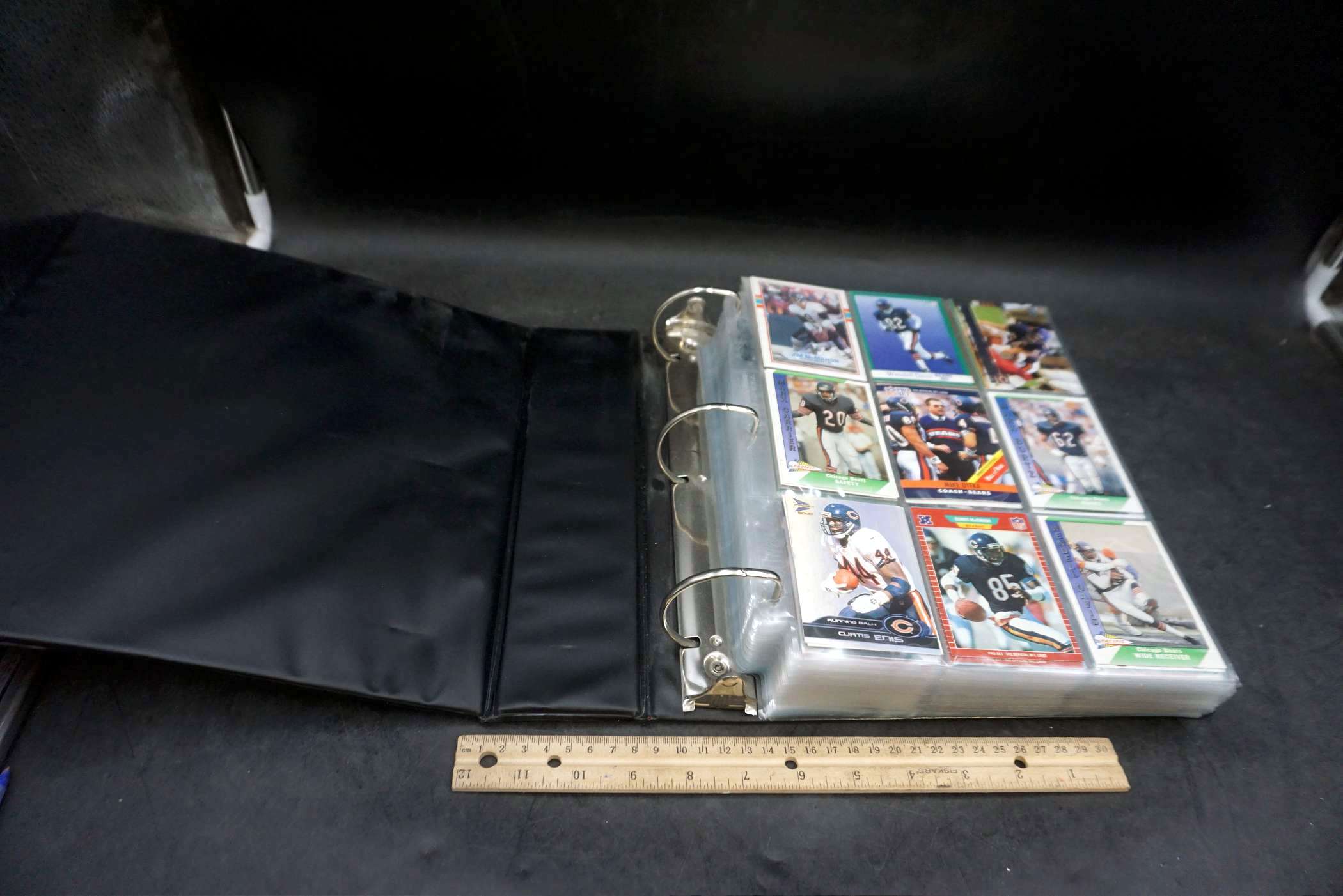 Card Guard Binder w/ NFL Football Cards | Proxibid