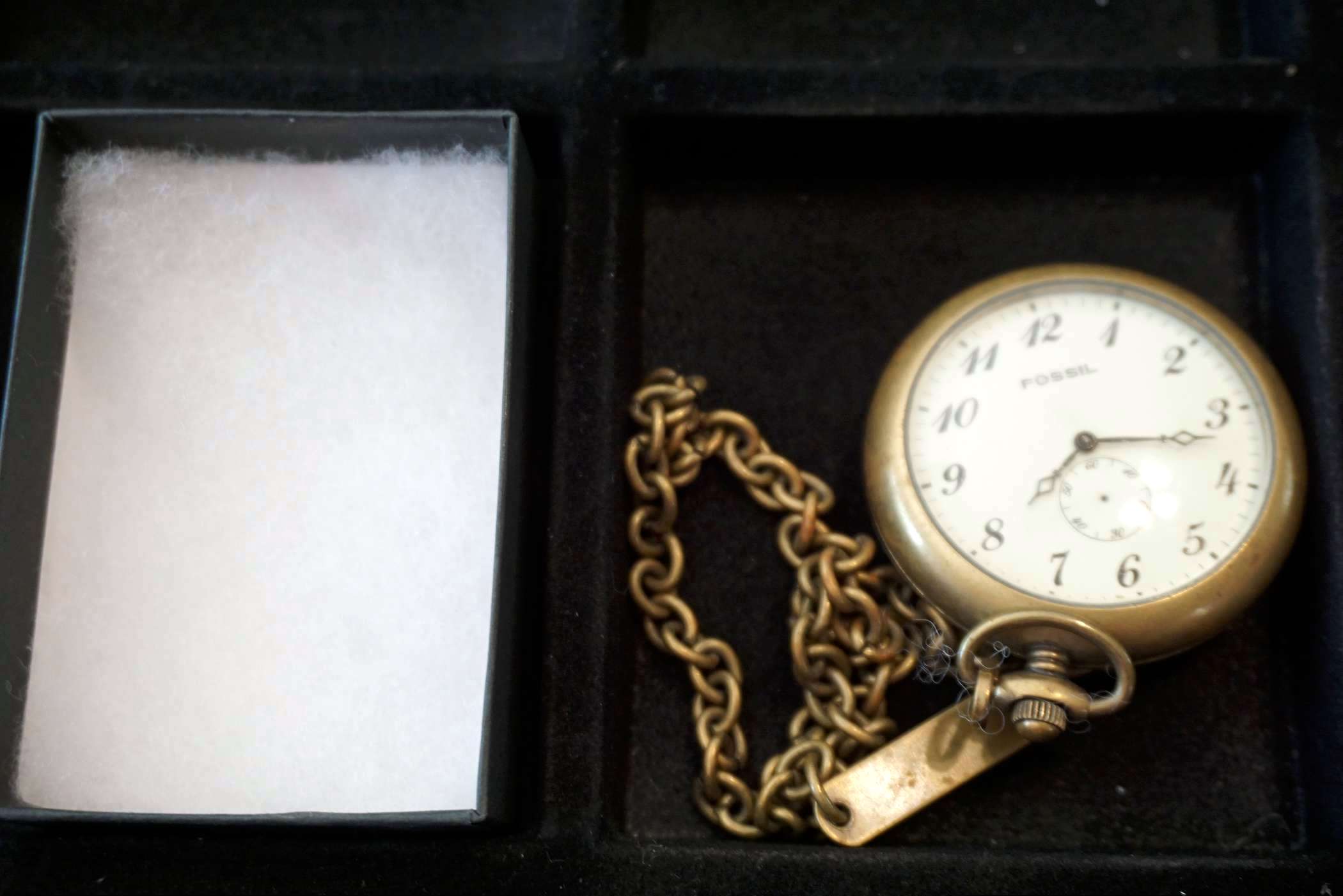 Fossil hotsell pocket watch