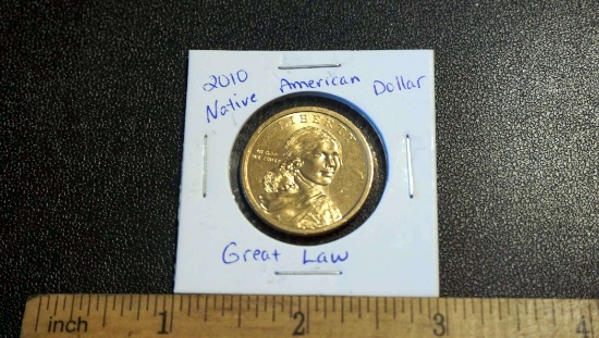 2010 Native American Dollar - Great Law