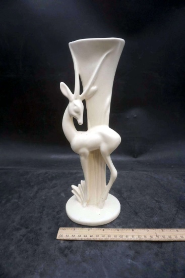 Ceramic Antelope/Gazelle Vase