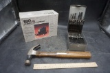 Hammer, Bits & 180 PSI 12V Deluxe Air Compressor