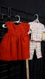 Red Dress & Outfit (Size Newborn)
