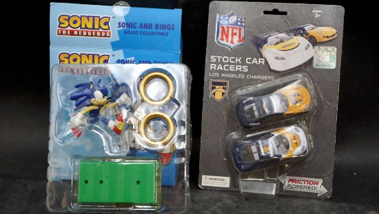 Sonic the Hedgehog Sonic and Rings & Stock Car Racers
