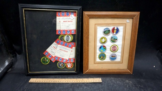 Merit Badges & 2 Frames