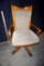 Wooden W/ Fabric Office Chair