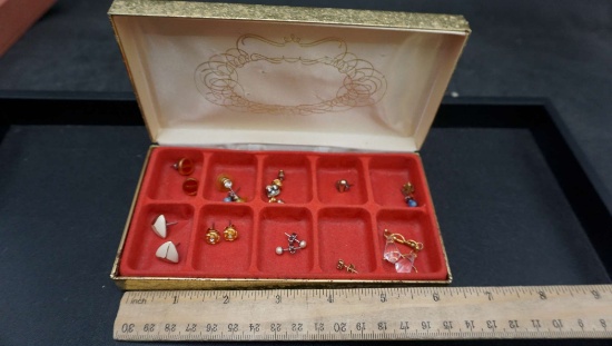 Jewelry Box W/ Earrings