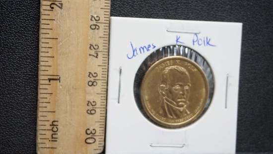 James K. Polk $1 Coin