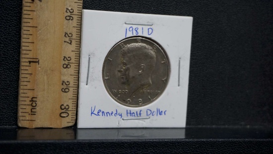 1981-D Kennedy Half Dollar