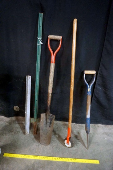 Shovels, Fence Posts & Other Tools