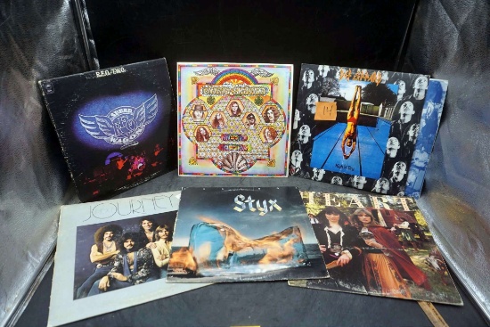 6 Records - Def Leppard, Styx & Others