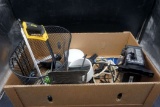 Basket, License Plate, Saw, Cut-Off Wheels, Tire Repair Accessories
