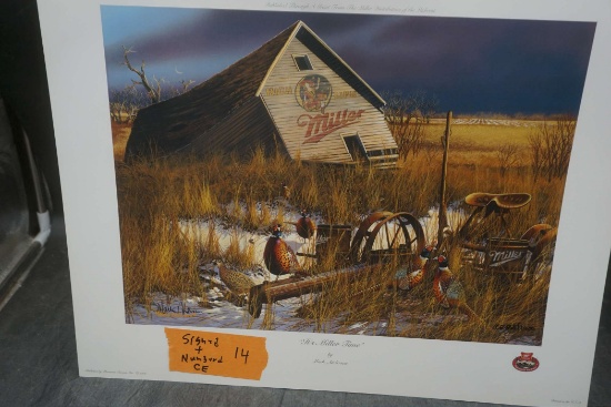 "It'S Miller Time" By Mark Anderson Signed And Numbered Ce