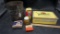 Whitman'S Sampler Cigar Box, Brass Bass Lightbulb, Sweet Potato Container & Empty Boxes