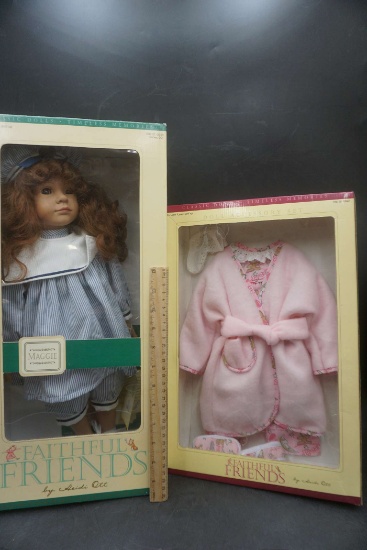 Faithful Friends Doll (Maggie) & Bath Robe Set