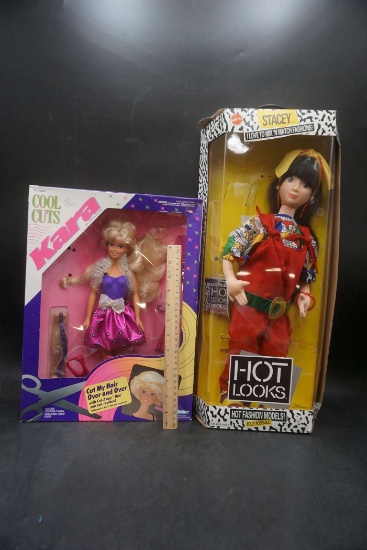 2 Dolls - Cool Cuts Kara & Mattel Hot Looks