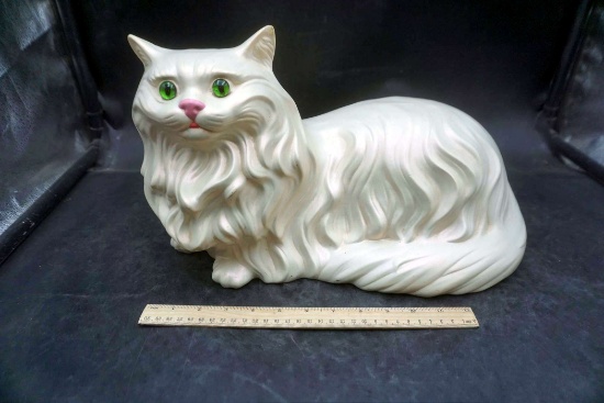 White Cat Figurine