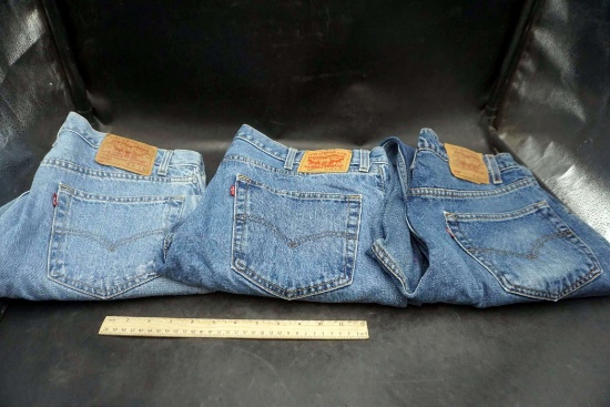 3 Pairs Of Jeans (36X32, 38X32)