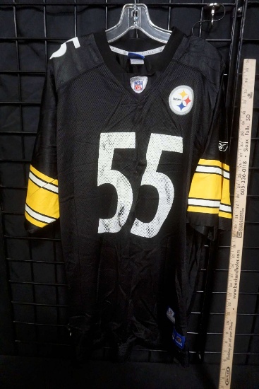 Pittsburgh Steelers Jersey #55 Porter (Size 2Xl)