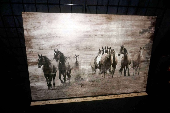 Wooden Horses Picture