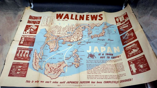 Wallnews June-July 1945 Japanese Fascism Pamphlet
